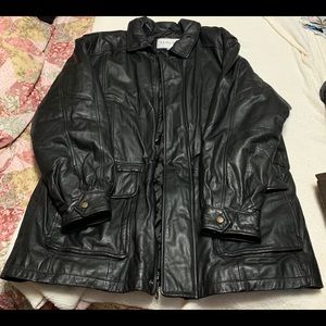 XLarge genuine leather men’s coat